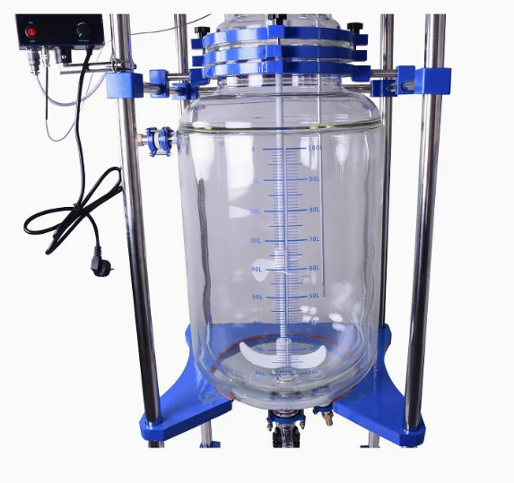 Lab-Scale Jacketed Borosilicate Glass Reactor (5L)