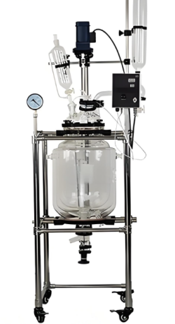 Reaktor Kaca <span>Vakum</span> Tiga Lapis