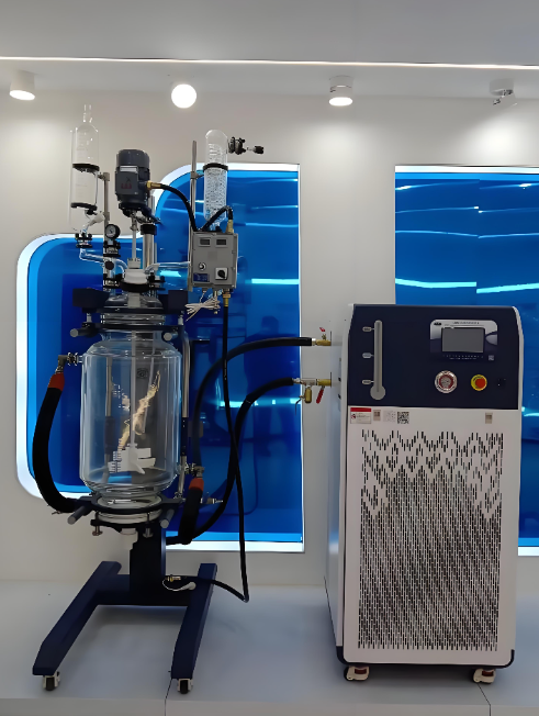 เครื่องปฏิกรณ์แก้วขนาดเล็กตั้งโต๊ะ