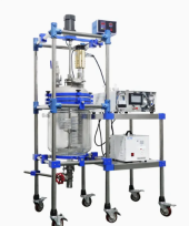 Pilot Scale Jacketed Glass Reactor