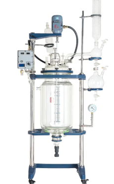 Reaktor Kaca Tiga Lapis Tahan Ledakan 20L