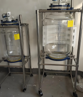 100L เกรดอุตสาหกรรม Jacketed Glass Reactor