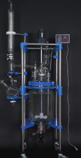 30L Multi-functional Distillation Jacketed Glass Reactor