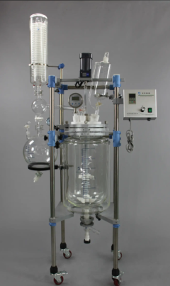 30L เอนกประสงค์ Distillation Jacketed Glass Reactor