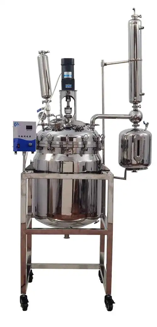 เครื่องปฏิกรณ์สแตนเลสห้องปฏิบัติการแรงดันสูง (50L-100L)