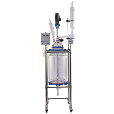 Jacketed Glass Laboratory Reactor (1L-5L)