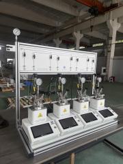 Réacteur de laboratoire parallèle à 4 stations