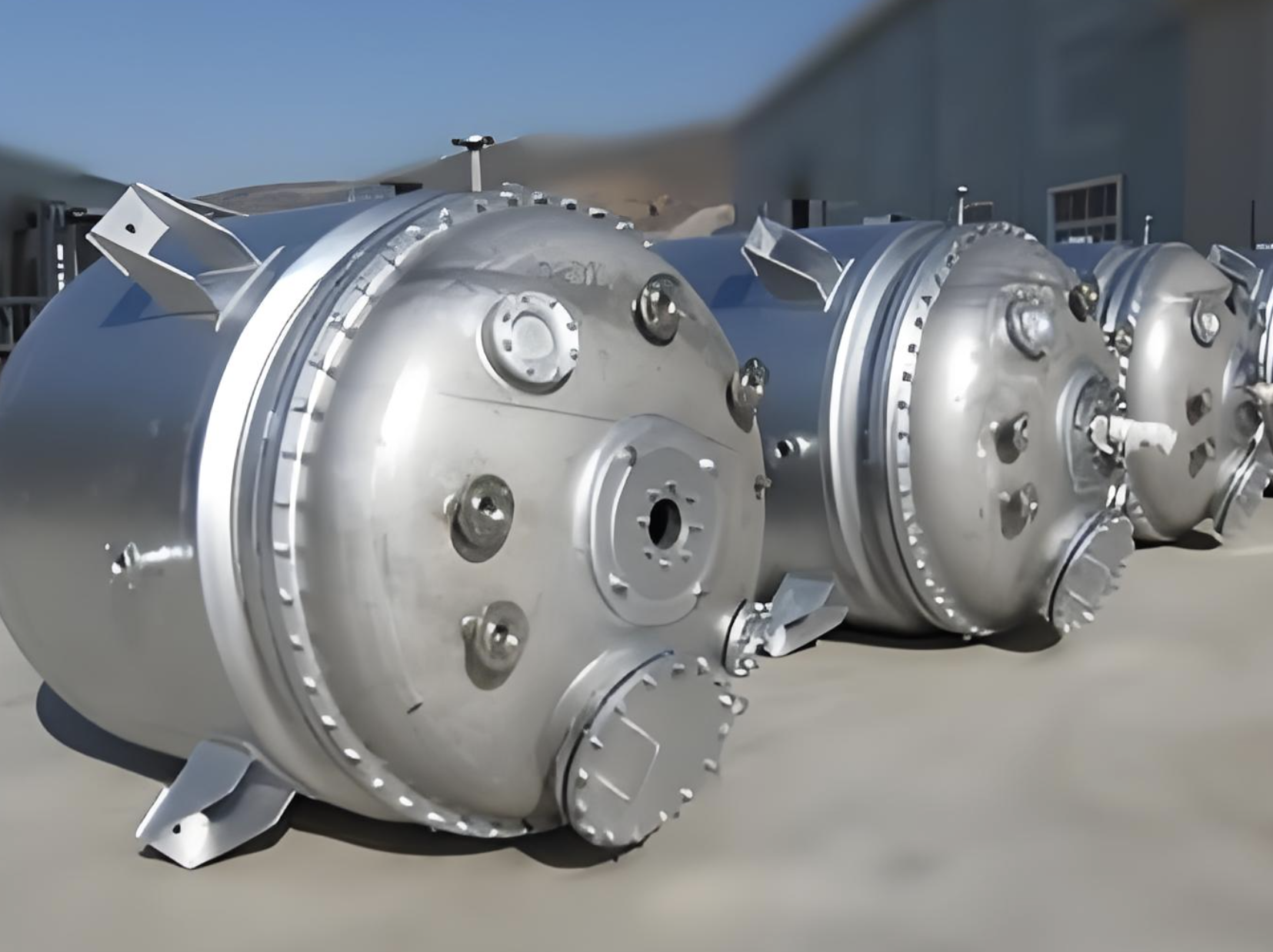 SUS304อุตสาหกรรมชุดเครื่องปฏิกรณ์สแตนเลส