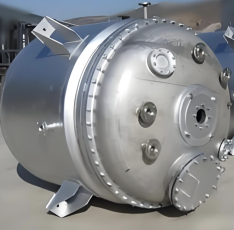 500L SUS304 lot industriel réacteur en acier inoxydable