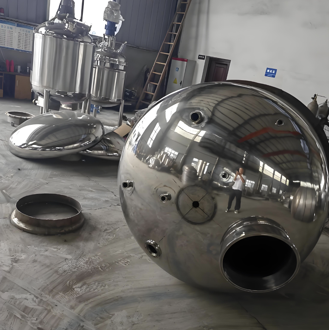 Pilot Scale SUS316L Thermal Oil Heating Reaction Vessel