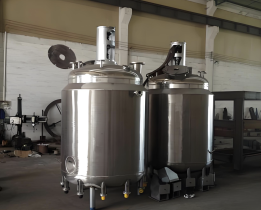 ถังปฏิกิริยาผสมน้ำเชื่อม SUS304เกรดอาหารที่2000L