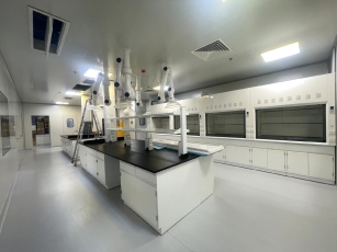 ห้องวัดอุณหภูมิและความชื้นในห้องปฏิบัติการตั้งโต๊ะ