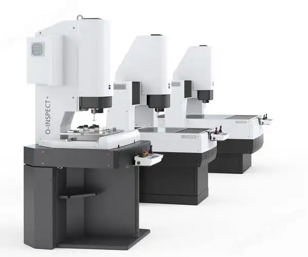 Combined Optical and Contact Coordinate Measuring Machine