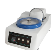 เครื่องกดฝังตัวอย่างโลหะวิทยาแบบจานเดี่ยวด้วยมือ