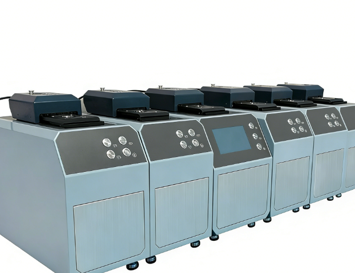 เครื่องกดซ่อนตัวอย่างโลหะวิทยาช่วยด้วยสุญญากาศ