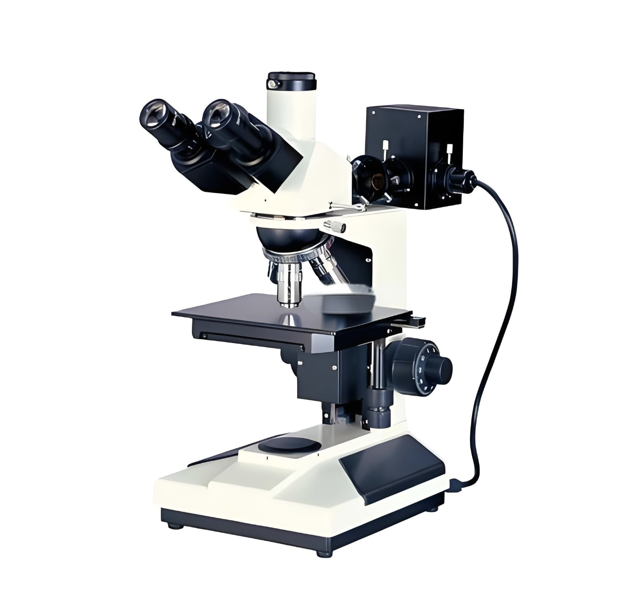 正立型手動式金属顕微鏡