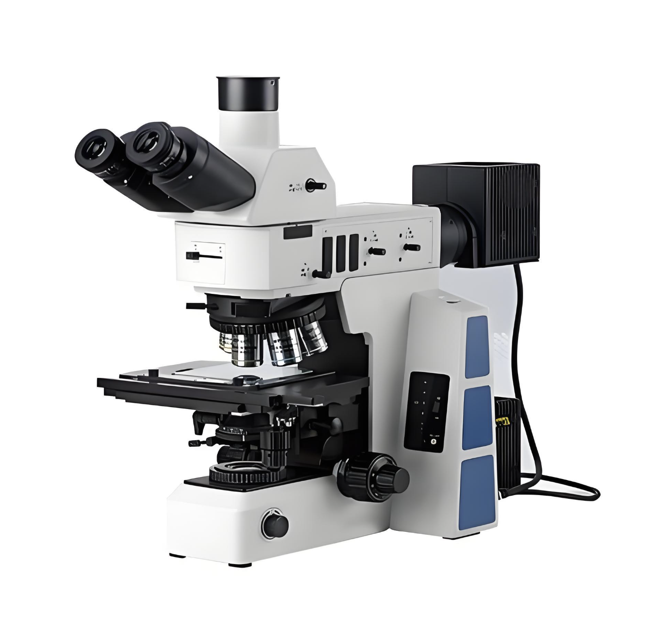 Microscope métallurgique debout de gamme d'entrée