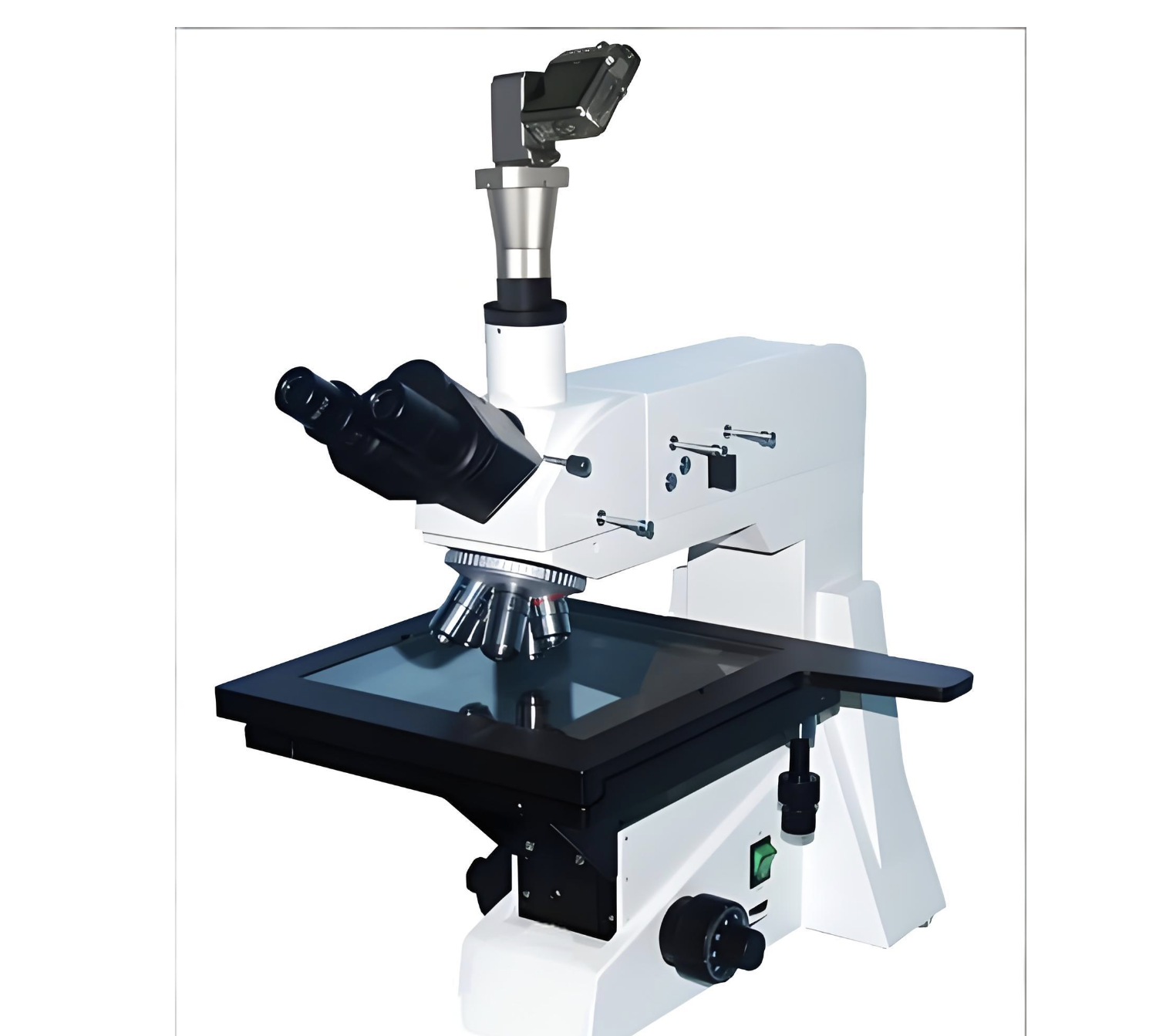Microscope métallurgique de gamme de recherche à haute résolution