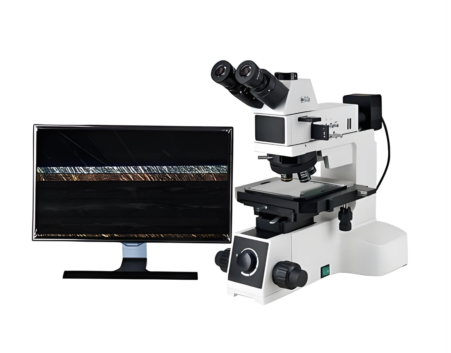 ไมโครสโคปวิเคราะห์โลหะสำหรับการสอนแบบแนวตั้ง