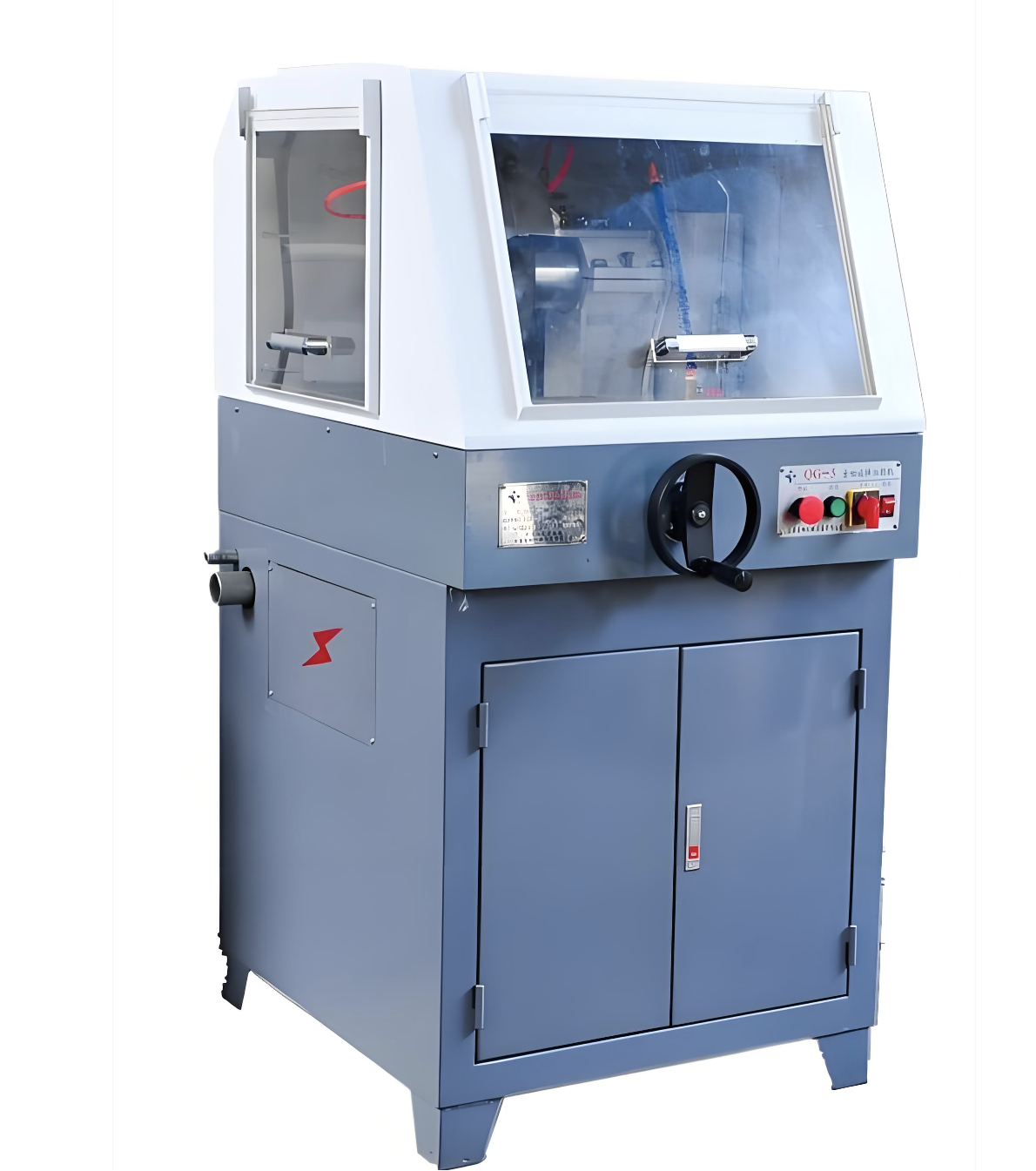 Mesin Pemotong Metalografi Vertikal Besar