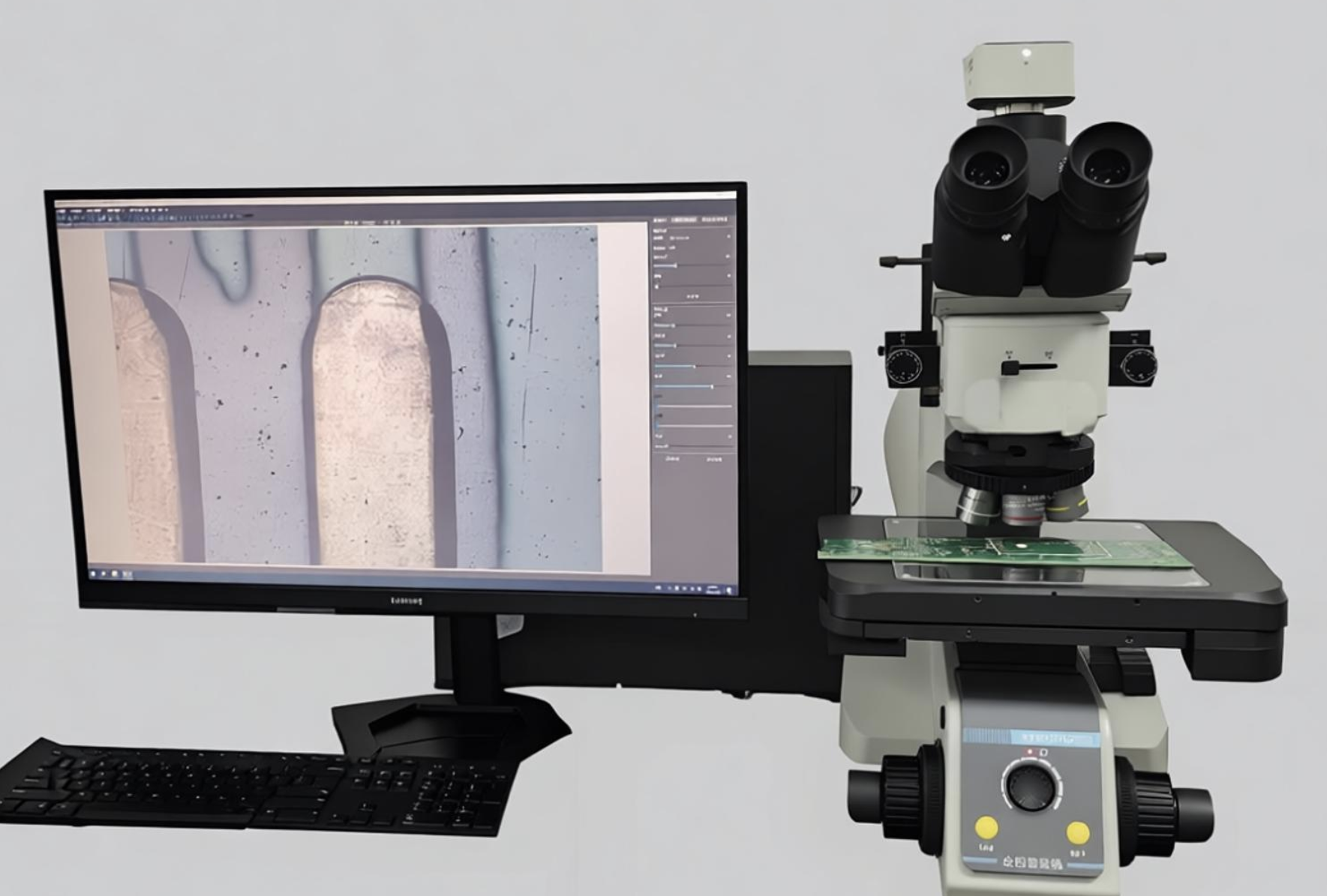 ไมโครสโคปโลหะวิทยาการสแกนระดับสูง