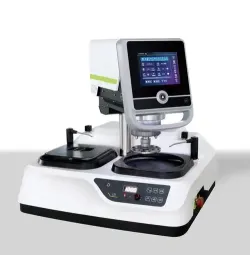 Machine automatisée de meulage et de polissage métallographique de précision scientifique