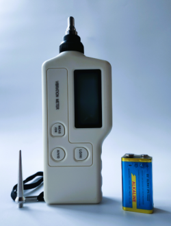 Compteur de <span>déplacement</span> vibratoire sans fil portable