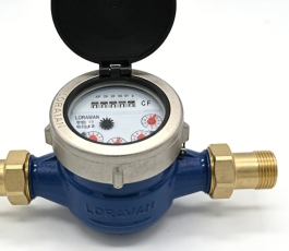 Prepaid Smart IoT Water Meter with IC Card Backup