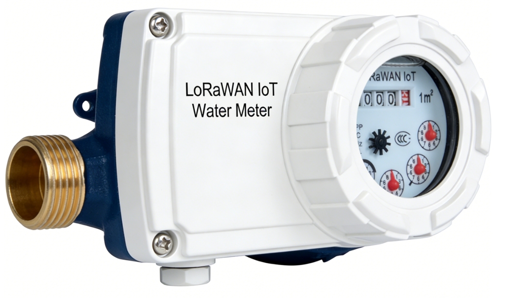 Multi-User Centralized LoRaWAN IoT Water Meter Set