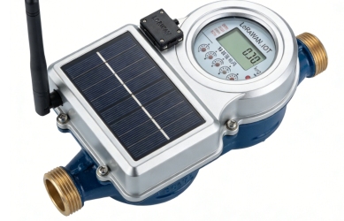 Solar-Powered Outdoor IoT <span>Water</span> <span>Meter</span>