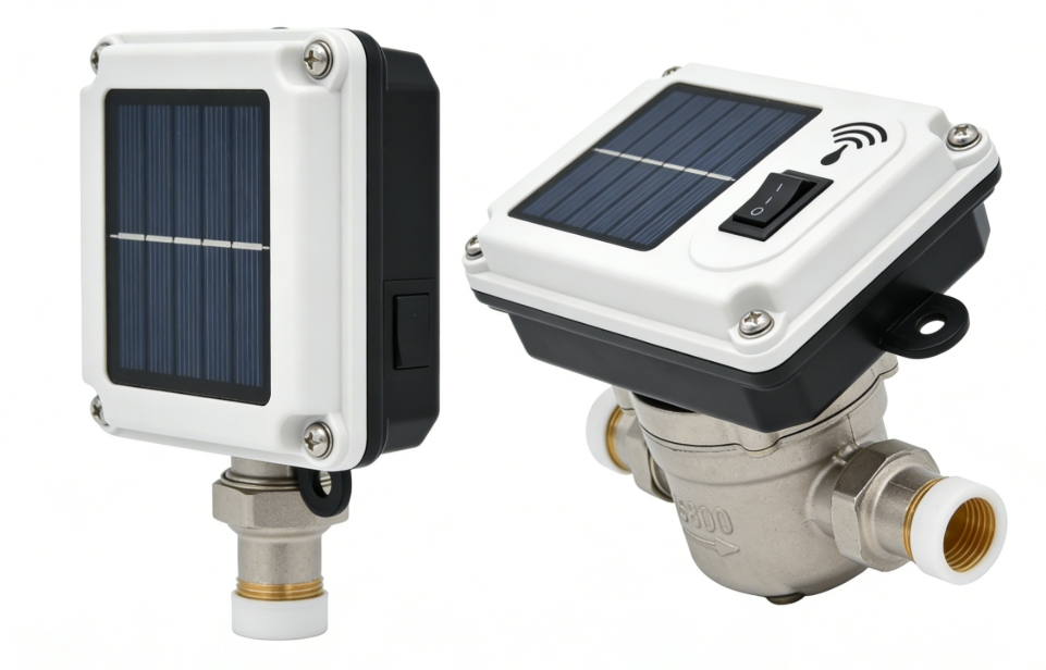 Solar-powered Outdoor Integrated IoT Water Meter