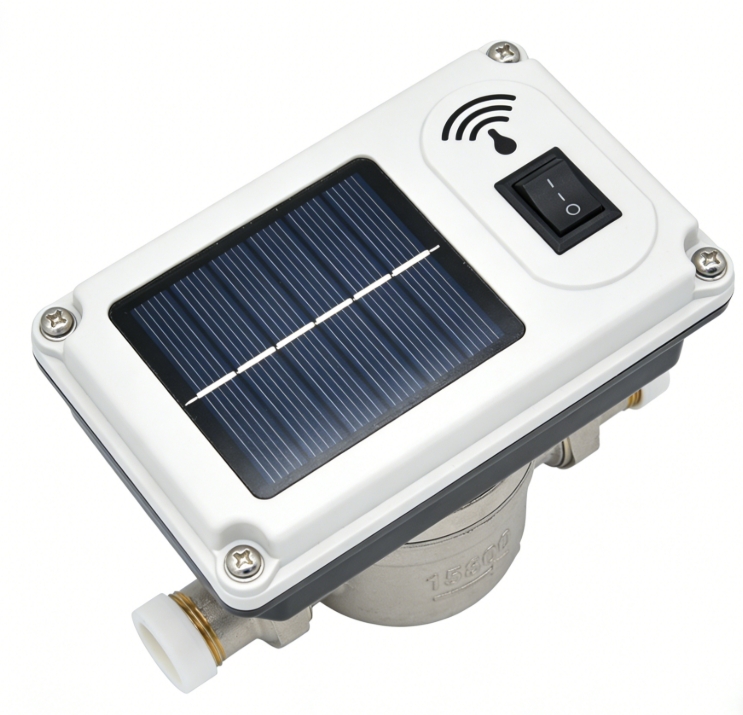 Solar-powered Outdoor Integrated IoT Water Meter
