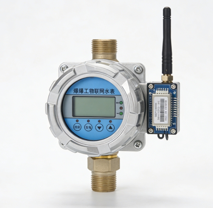 Water Meter Industri IoT Tahan Ledakan