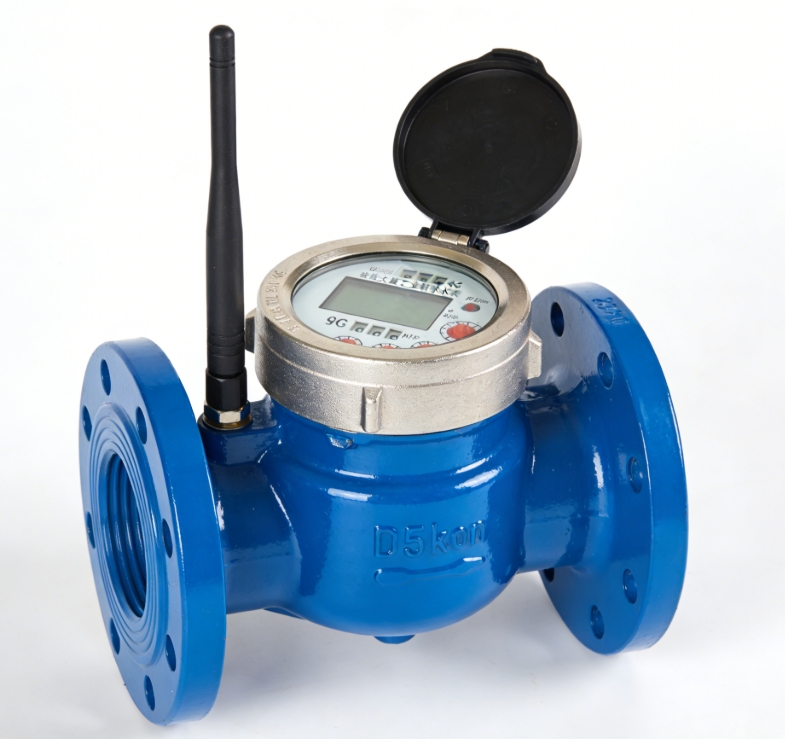 Water Meter Industri IoT Berdiameter Besar 4G
