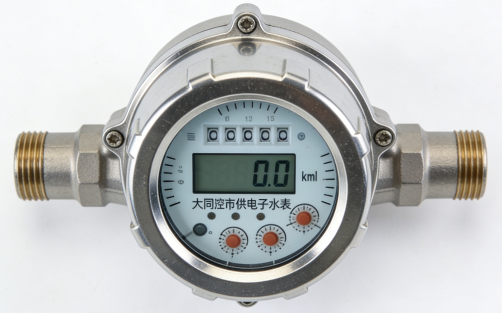 Water Meter Elektronik Pasokan Air Kota Berdiameter Besar
