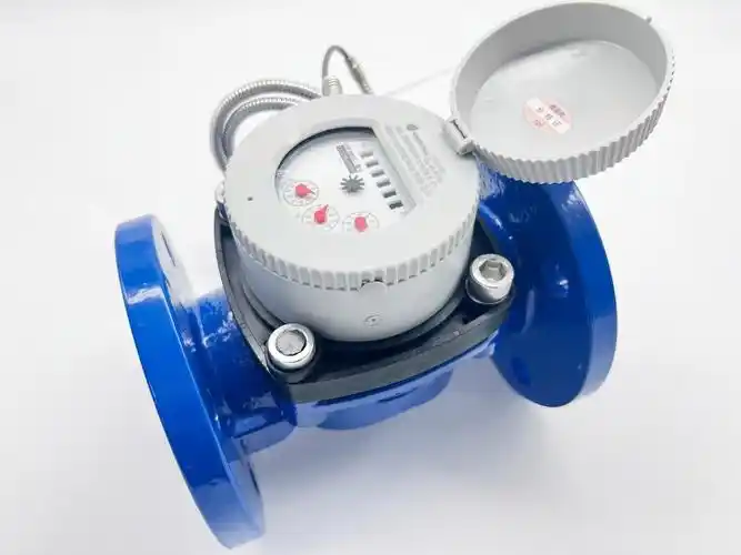 Compteur d'eau à roue à aubes résistant au froid pour extérieur