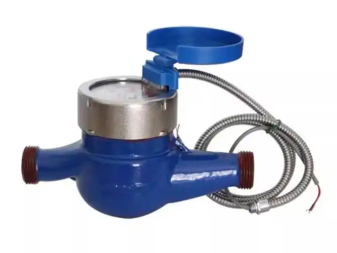 Compteur d'eau à roue à aubes résistant au froid pour extérieur