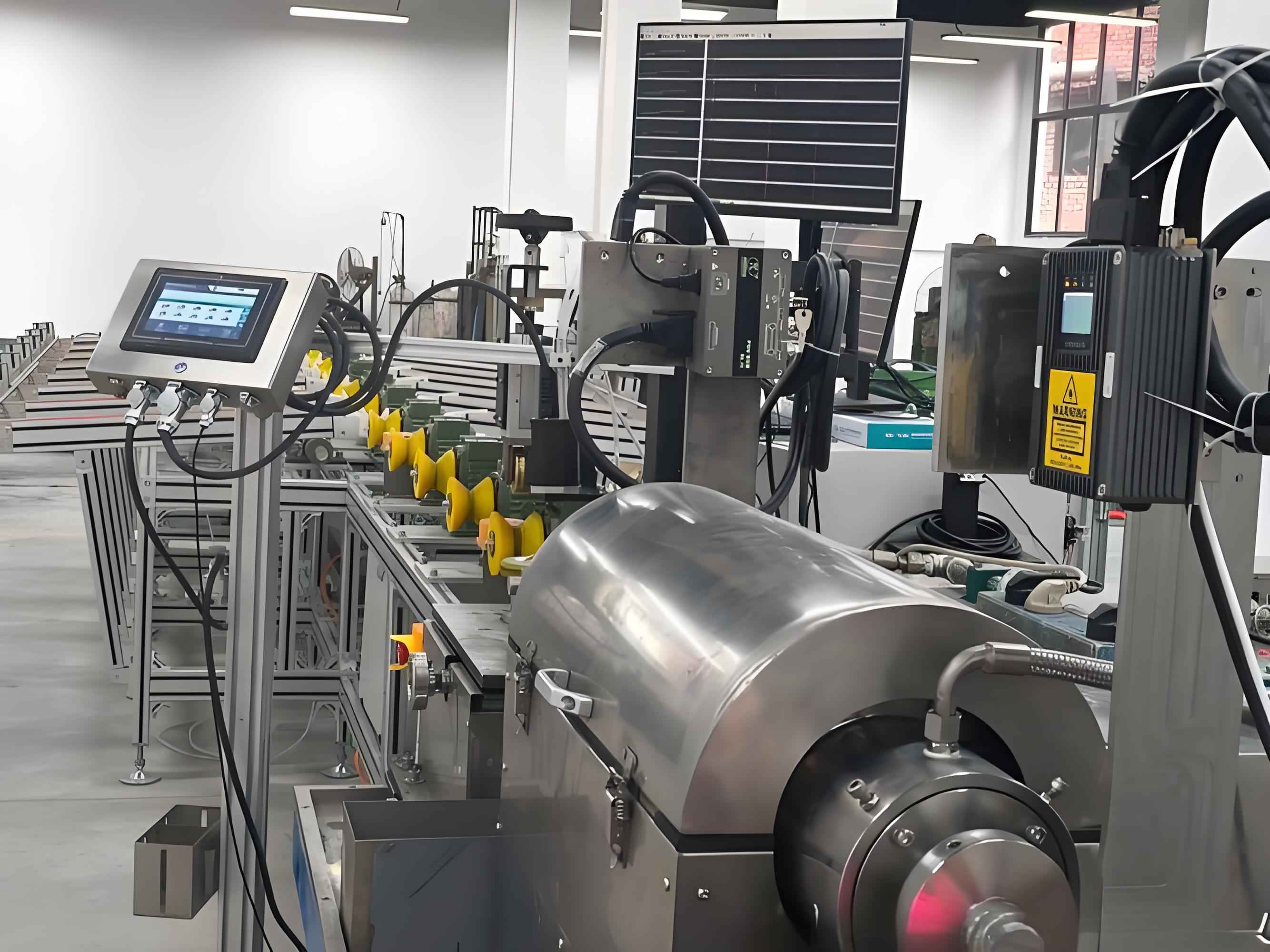 On-Line Eddy Current Flaw Detector for Production Line