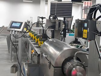 On-<span>Line</span> Eddy Current Flaw Detector for <span>Production</span> <span>Line</span>