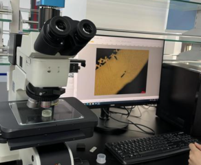 Kính hiển vi luyện kim laser bàn làm việc