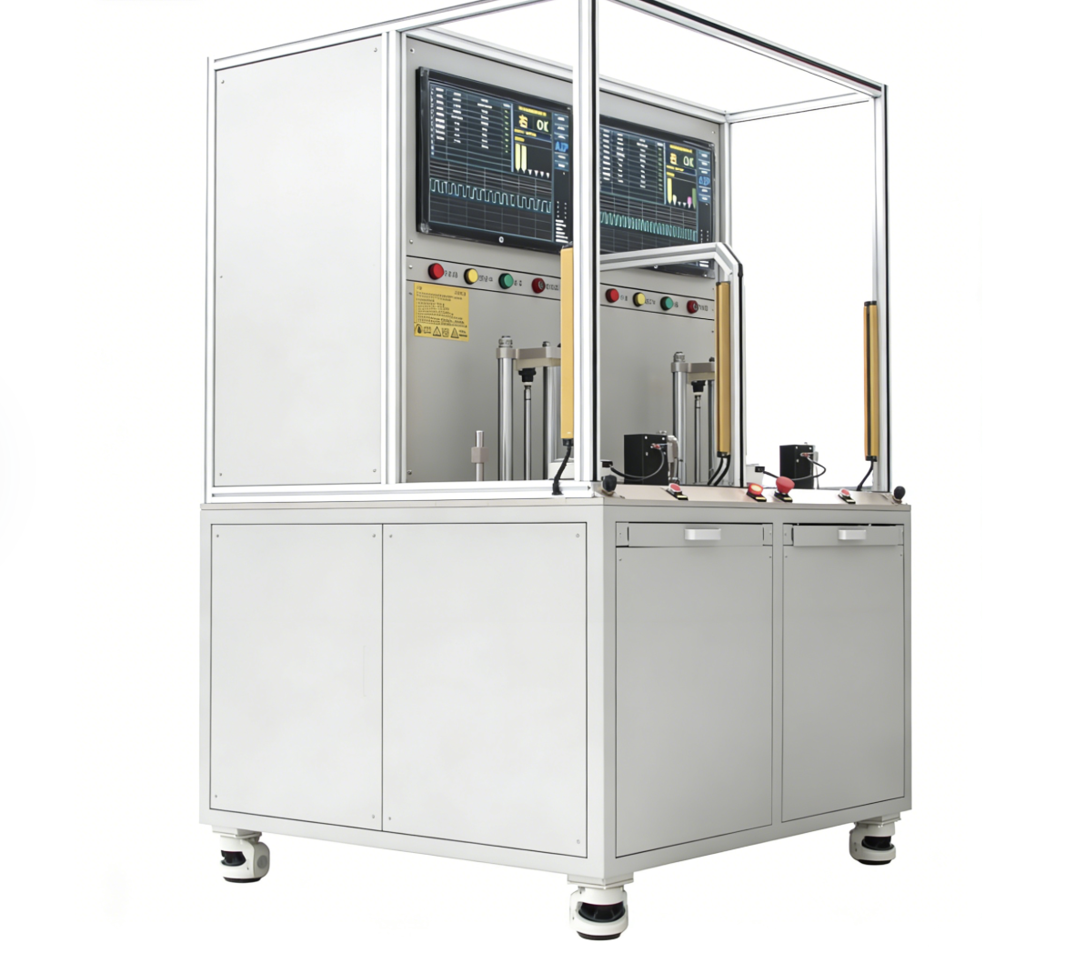 Integrated Low Voltage Motor Production Line Test Bench
