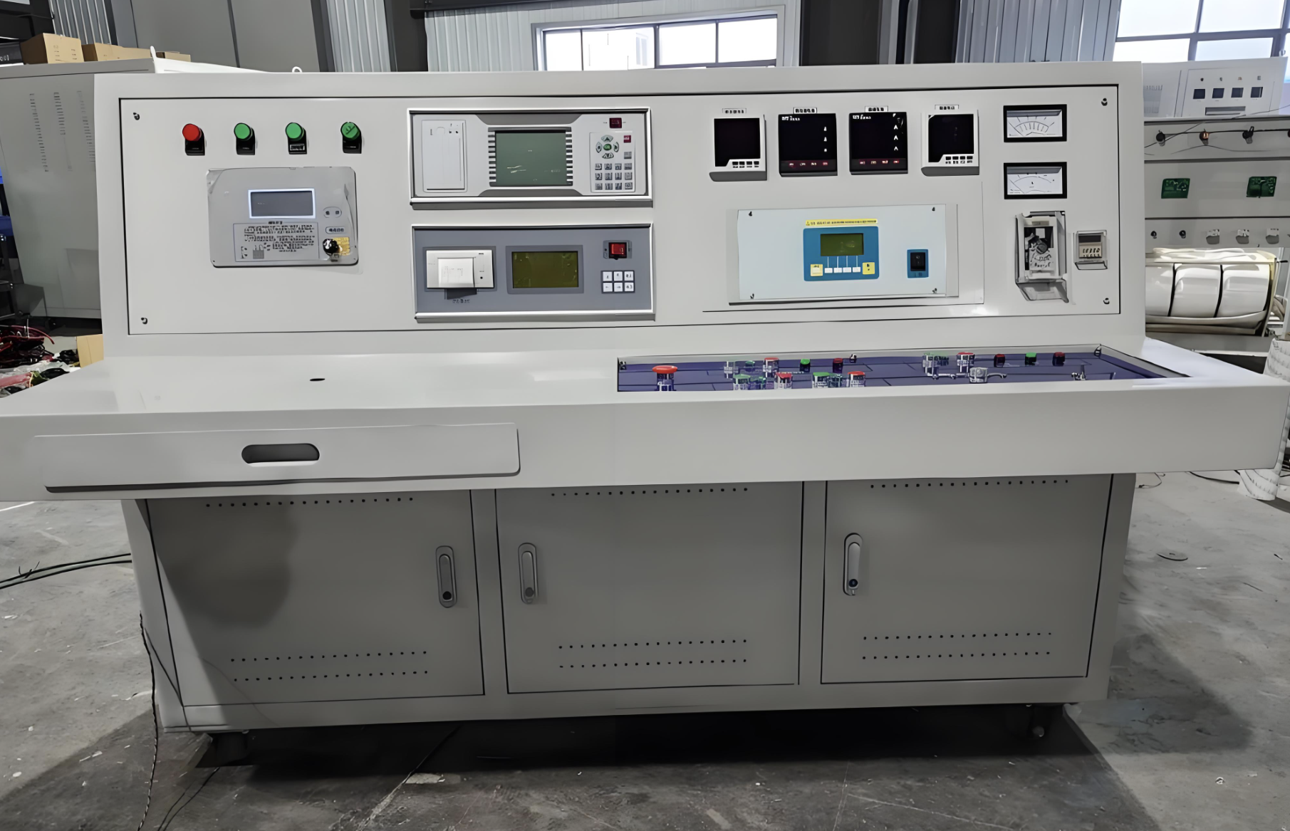 Multi-station Parallel Low Voltage Motor Test Stand