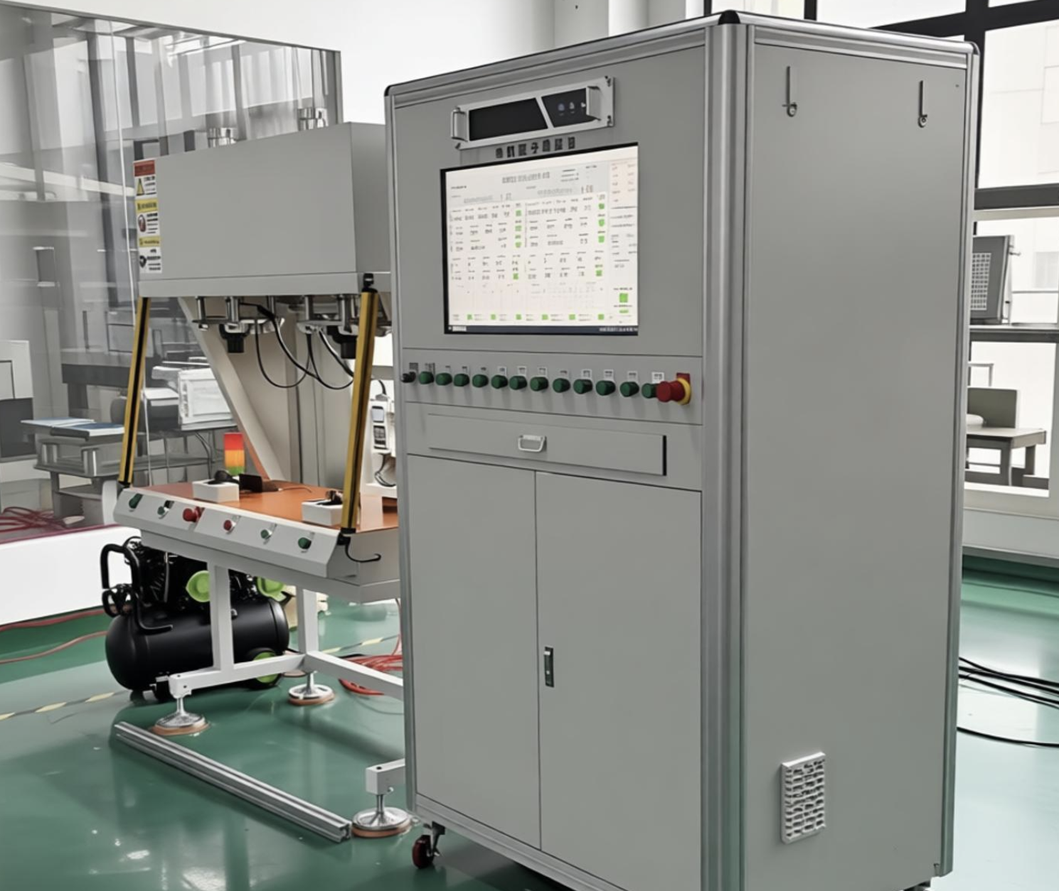 Low-Voltage Motor Stator Test Bench