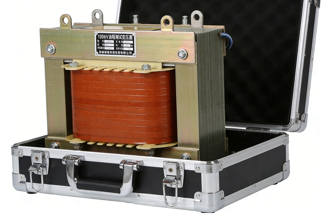 Portable 100kV Oil-Immersed Test Transformer