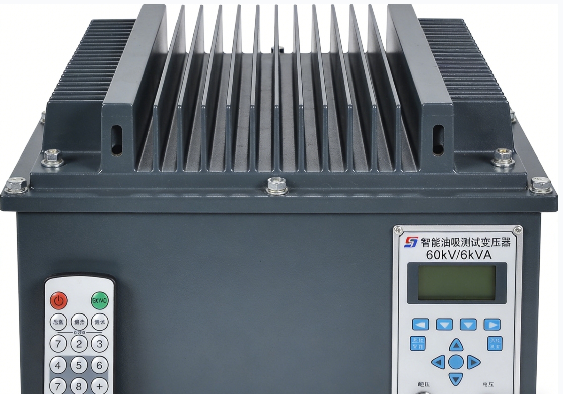 Intelligent Oil-Immersed Test Transformer with Remote Control (60kV/6kVA)