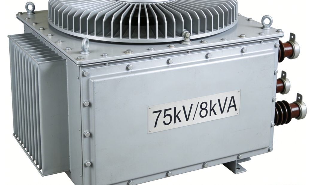 Explosion-proof Outdoor Oil-Immersed Test Transformer (75kV/8kVA)