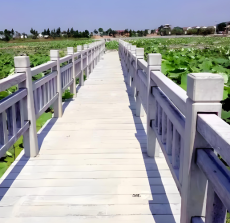 Pagar Lanskap Beton Timbul Dekoratif