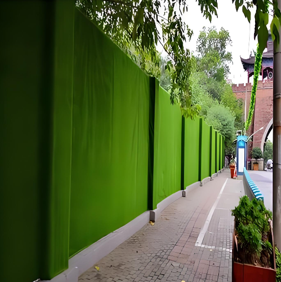 Green Wall Integrated Concrete Fence