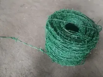 PVC Coated Green Razor Wire (Coastal Corrosion Resistance)