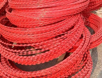 Mật độ cao mã hóa lưỡi dao cạo dây thép gai